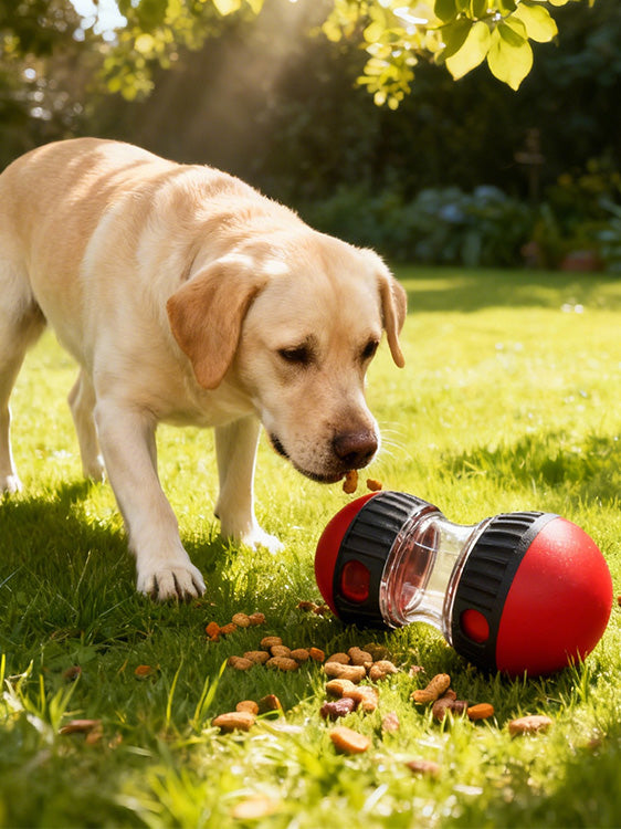 Dog Puzzle Snack Ball  Slow Food Training Toy For All Dog Breeds