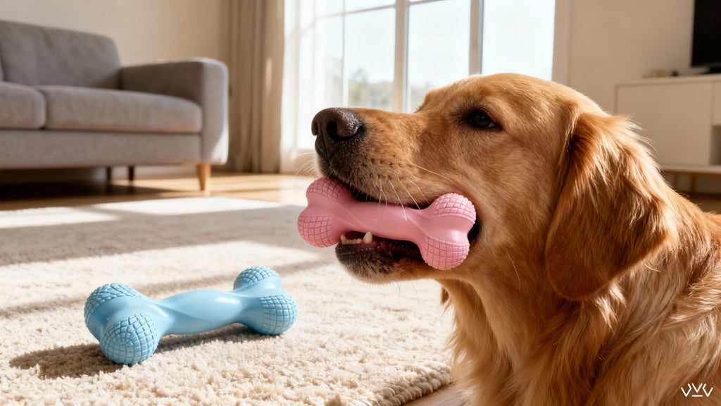 Dog interactive bite bone toy  Molar training suitable for all dog breeds