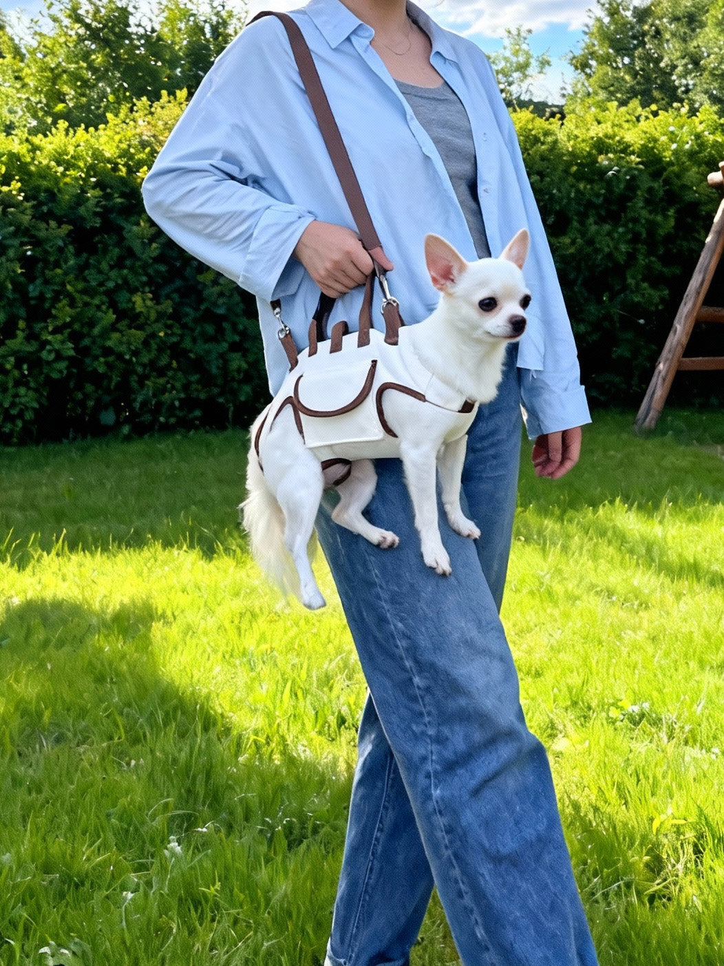 Portable Pet Carrier Backpack for Small Dogs & Cats
