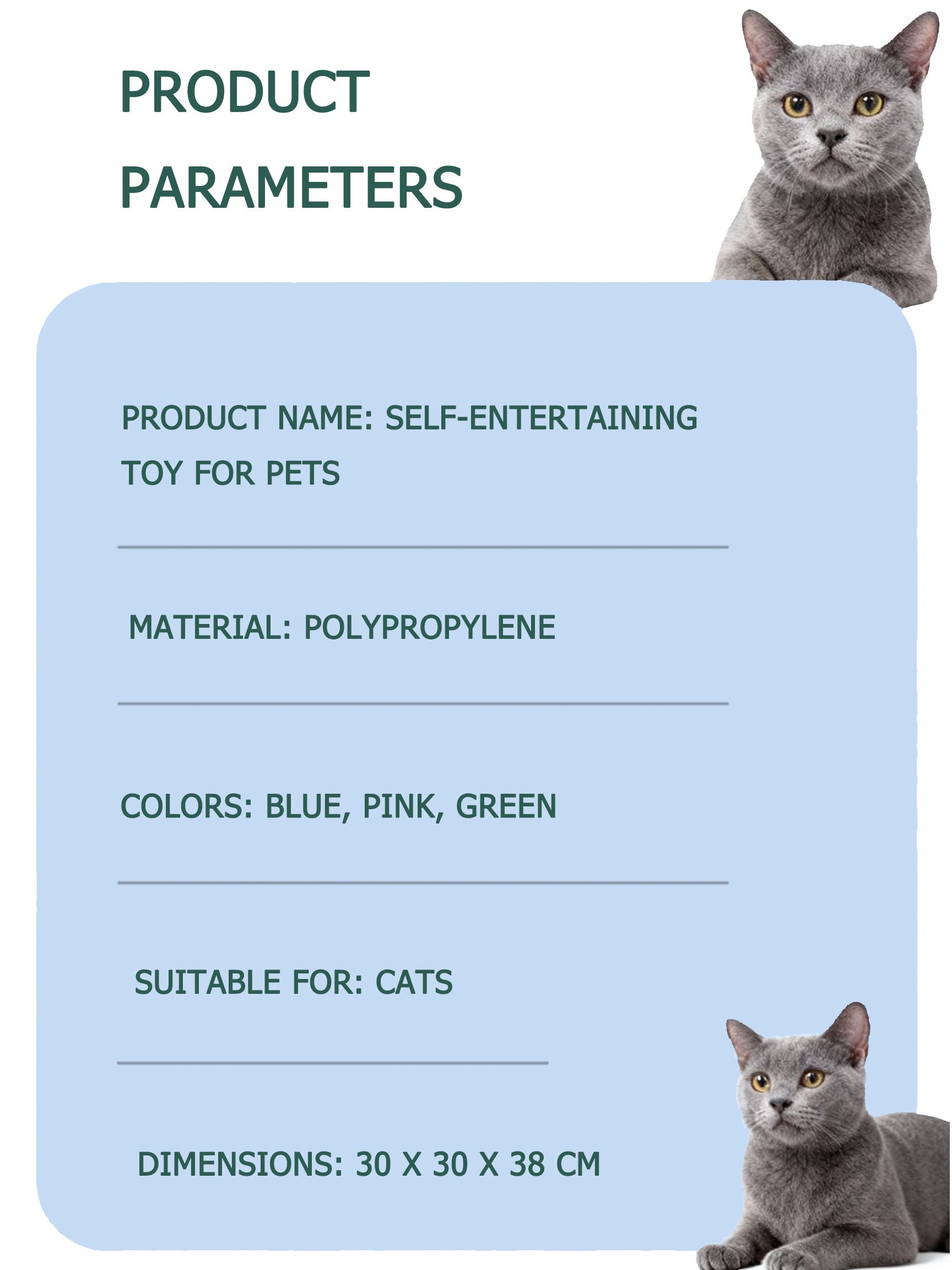 Cat 3 in 1 feather tracking interactive toy  Turntable ball plate design to relieve stress suitable for cats and kittens